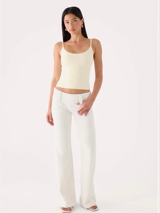 Peppermayo Denim - Peppermayo Cream Boot-Cut Jeans